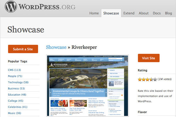 Fresh image 1 from Riverkeeper in WordPress Showcase