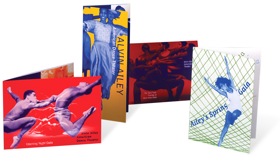 Project image 2 for 30th Anniversary Tour Poster and Brochures, Alvin Ailey American Dance Theater