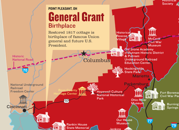 Project image 4 for Visit Appalachia Map , Appalachian Regional Commission (ARC)