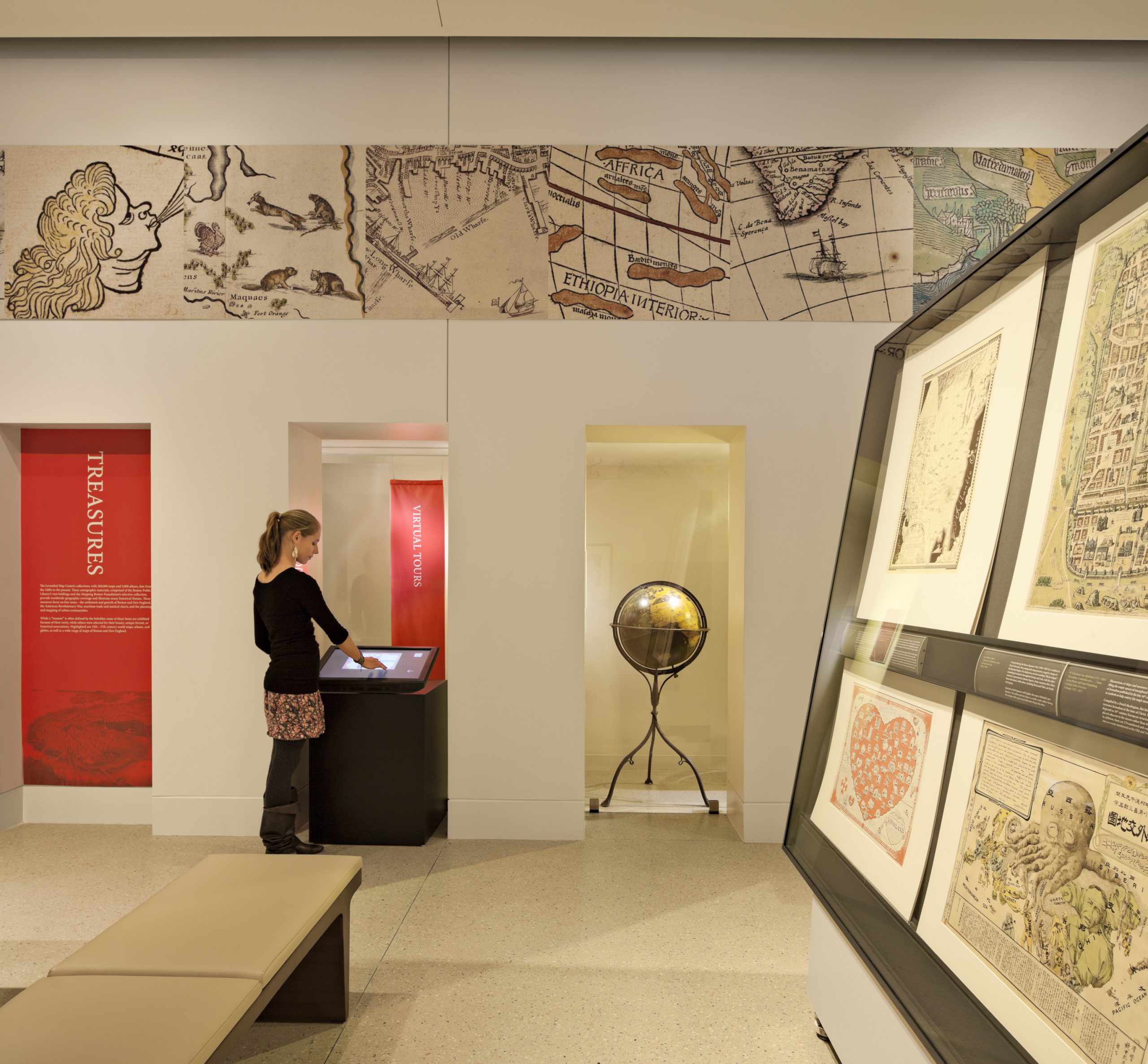 Project image 3 for Norman B. Leventhal Map Center, Boston Public Library