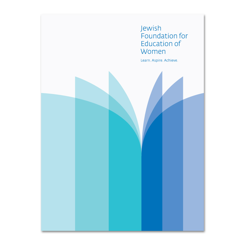 Project image 2 for JFEW Identity and Printed Matter, Jewish Foundation for Education of Women