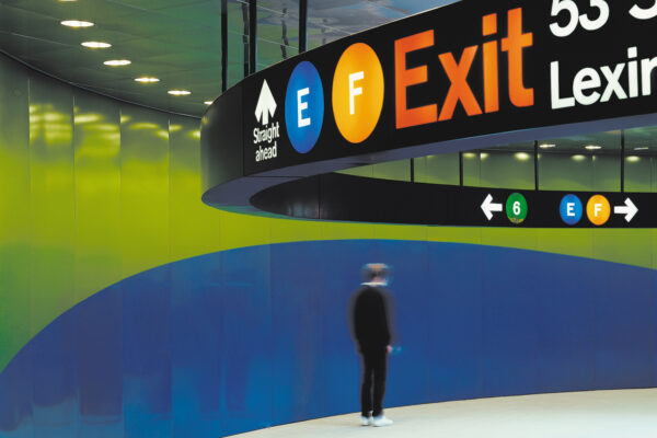 53rd & Lex Subway Signage
