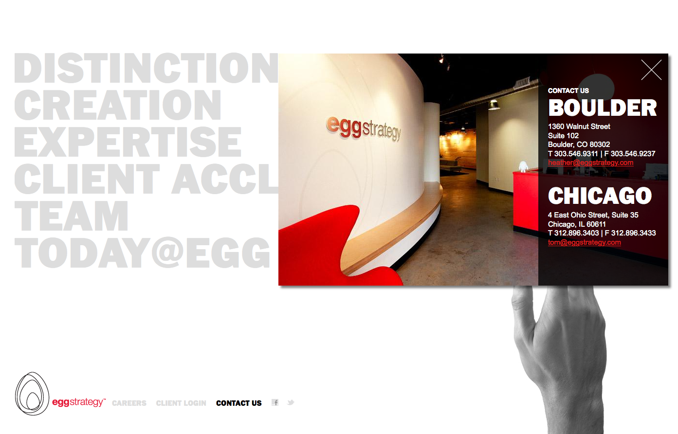 Project image 7 for Website, Egg Strategy