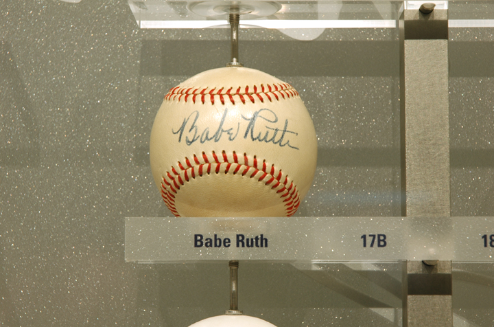 Yankees Museum Babe Ruth artifacts