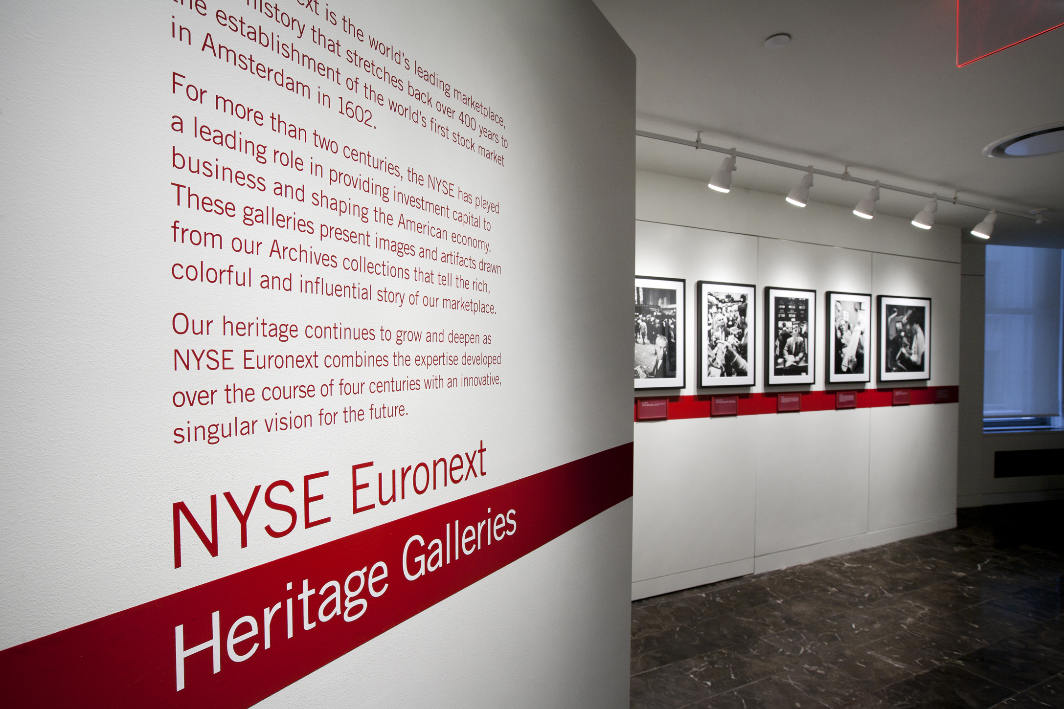 Project image 3 for NYSE Heritage Galleries, New York Stock Exchange