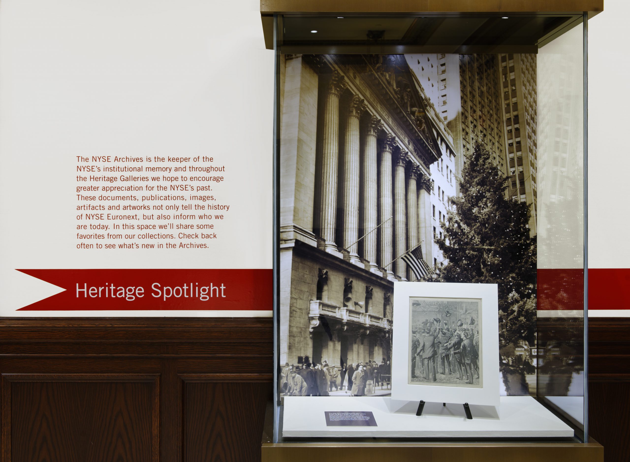 Project image 5 for NYSE Heritage Galleries, New York Stock Exchange