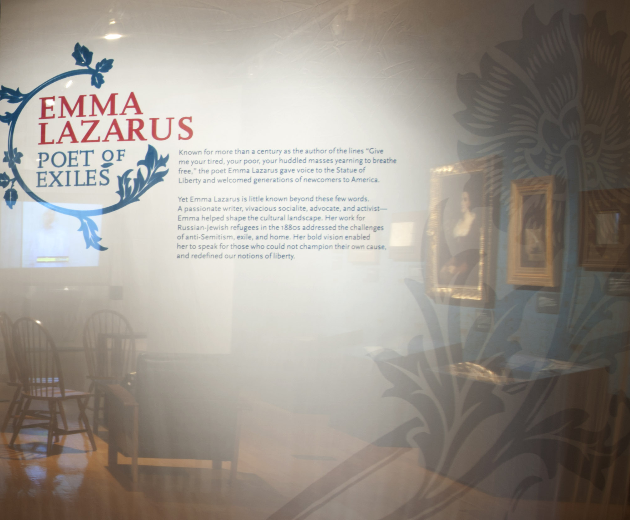 Project image 1 for Emma Lazarus: Poet of Exiles, Museum of Jewish Heritage