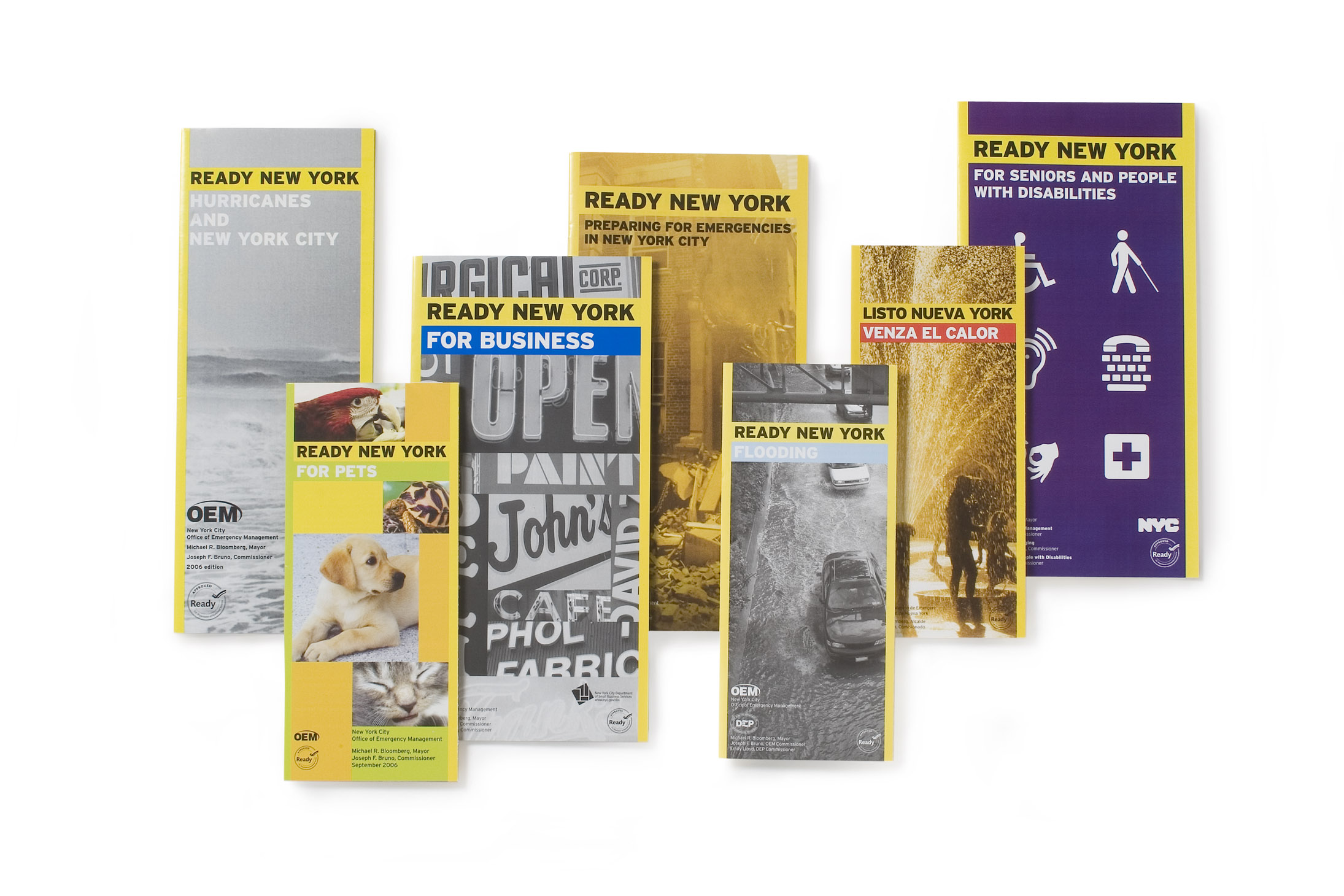 Project image 4 for Brochures, New York City Office of Emergency Management