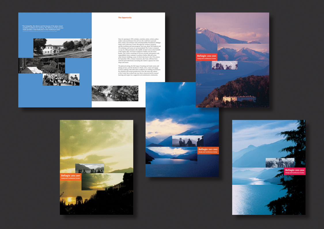 Project image 1 for Bellagio Study and Conference Center Brochures, Rockefeller Foundation