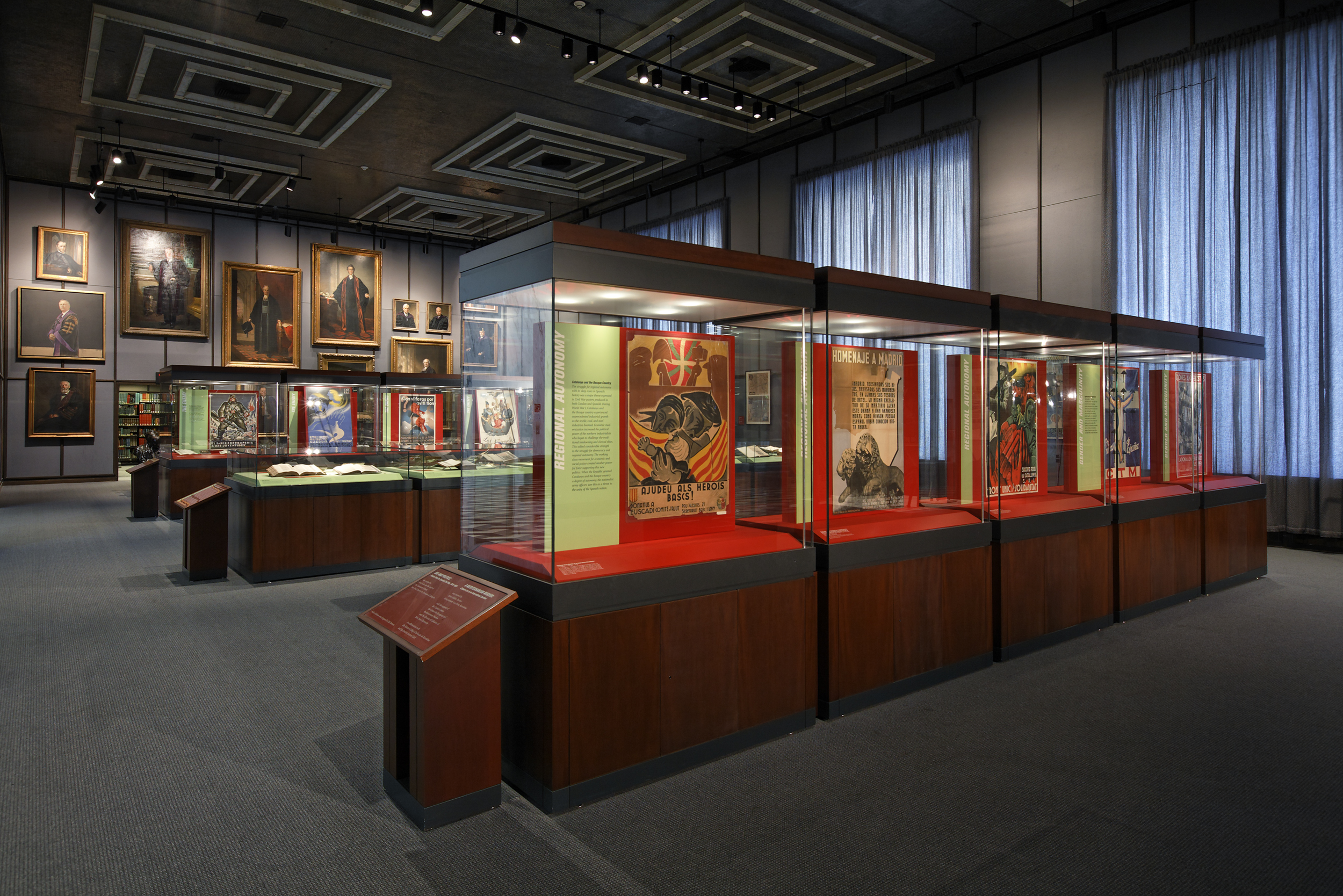 Project image 2 for Mediterranean Mirror & Art and Politics Exhibits, New York University, Bobst Library