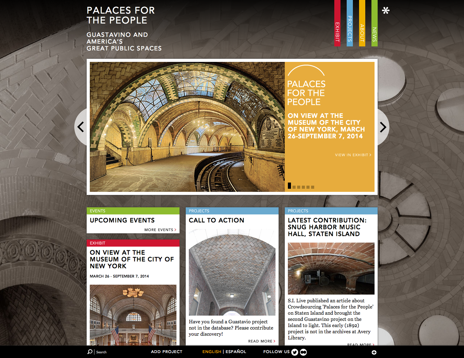 Project Image for Websites, Boston Public Library, Gustavino