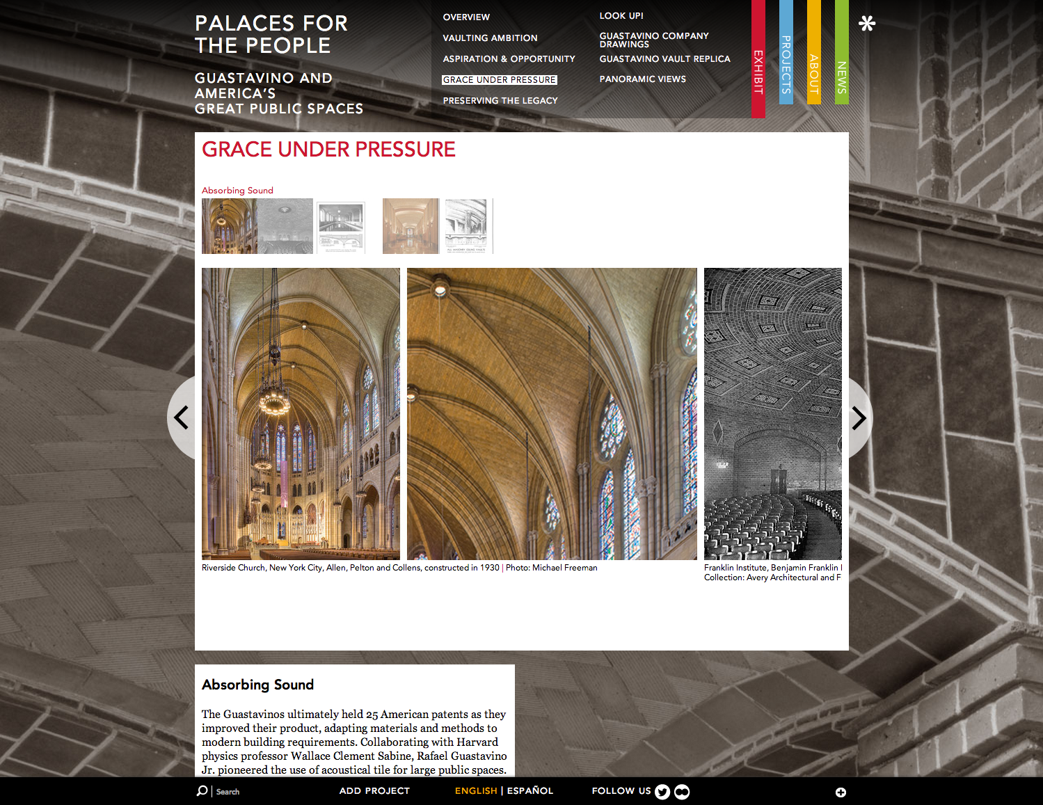 Project Image for Websites, Boston Public Library, Gustavino