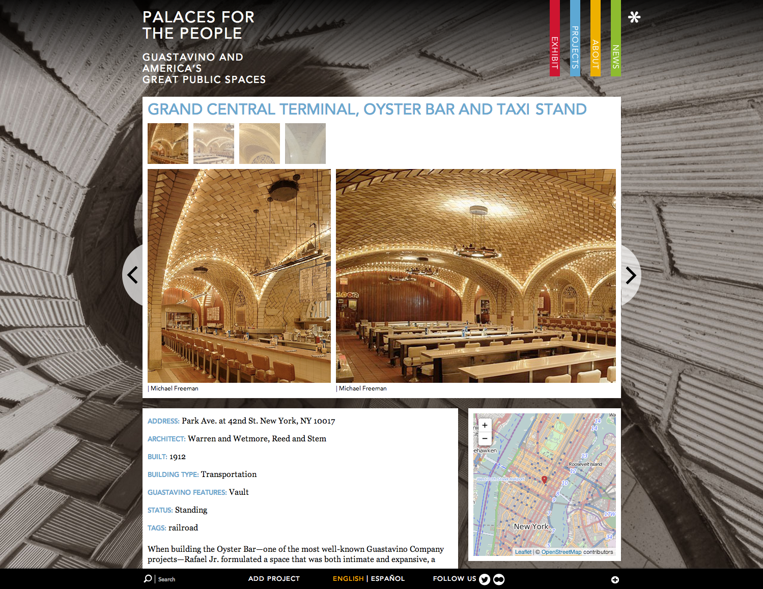 Project Image for Websites, Boston Public Library, Gustavino