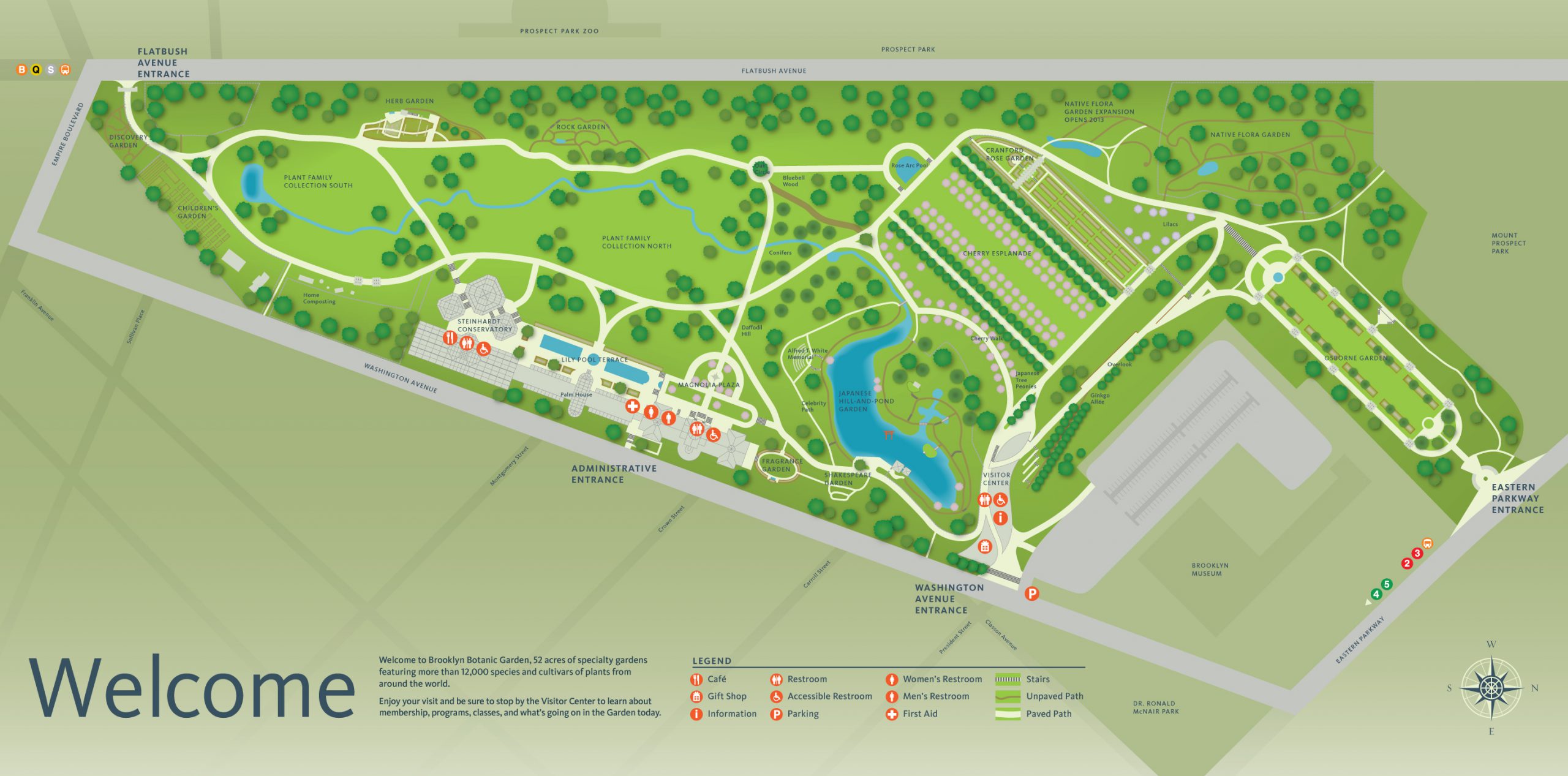 Project image 2 for Signs & Wayfinding, Brooklyn Botanic Garden