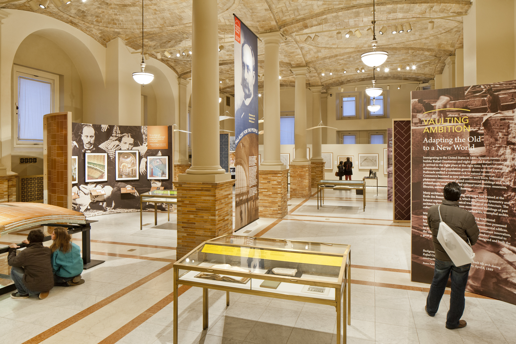 Project image 1 for Palaces For The People / Guastavino, Boston Public Library 