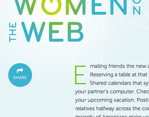 Women on the Web