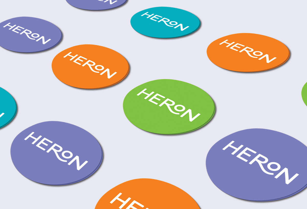 Heron Stickers