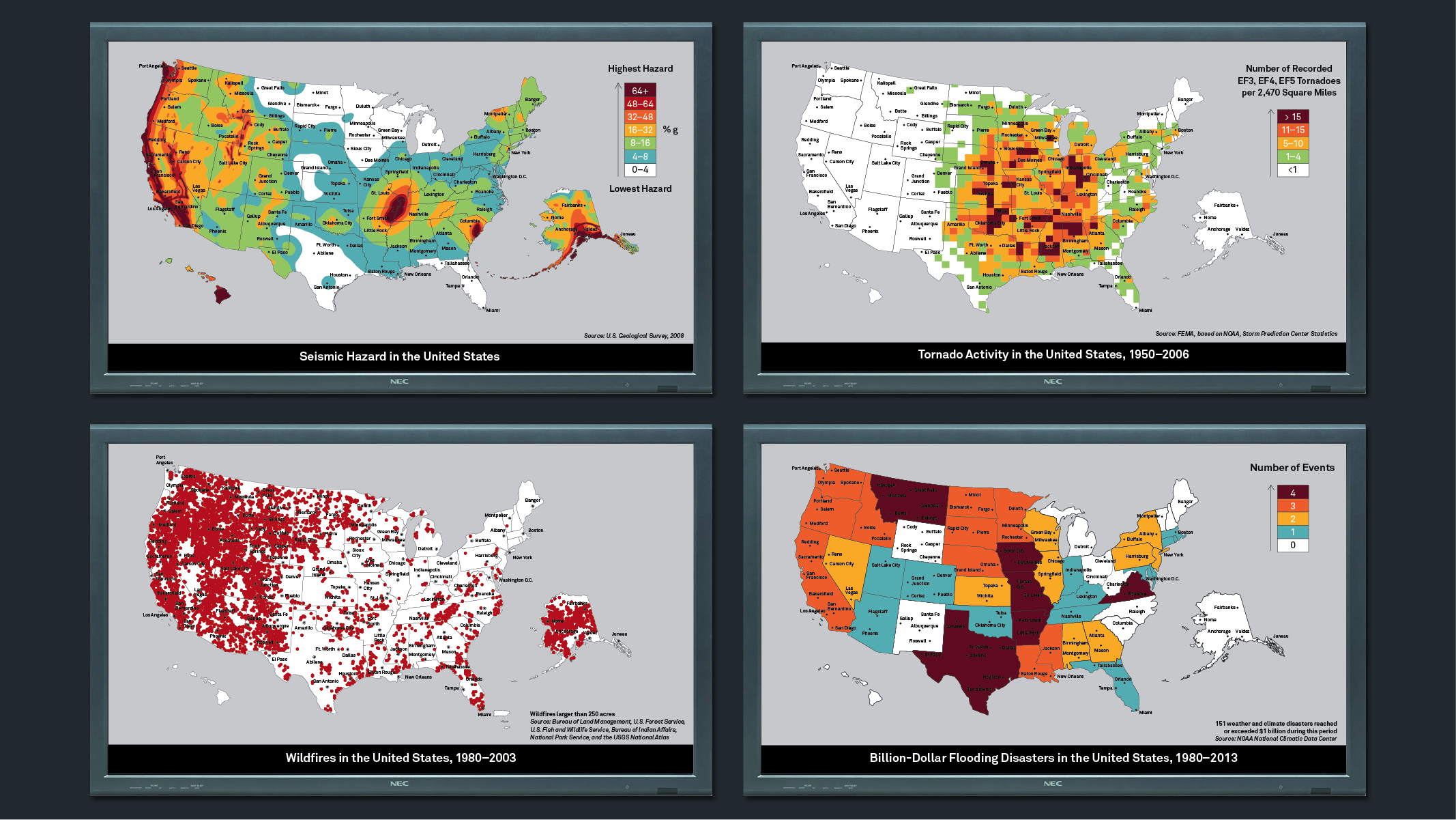 Project image 5 for Designing For Disaster Hazard Mapping, National Building Museum