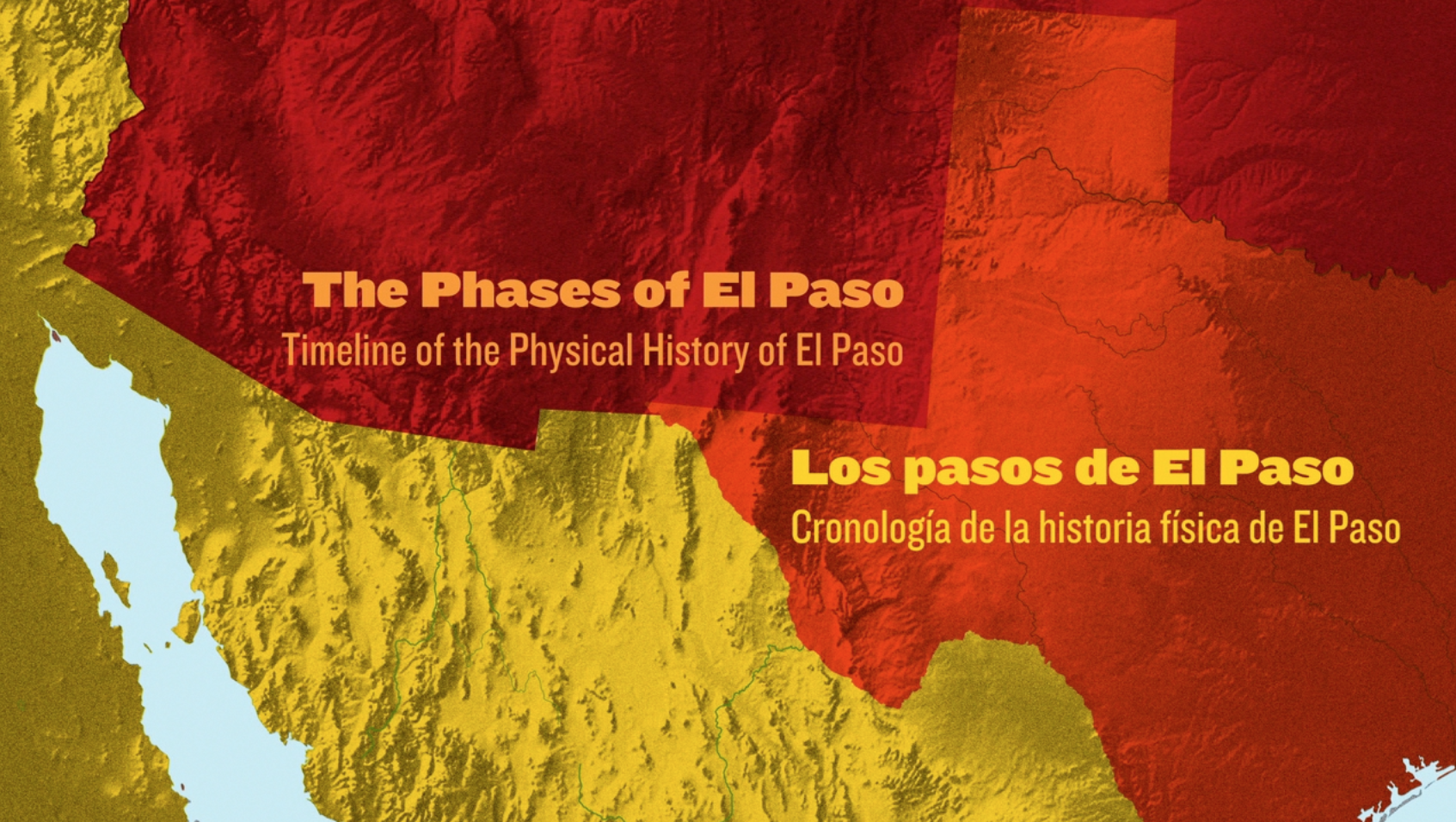 Project image 1 for Interactive Animated Map, El Paso Museum of History