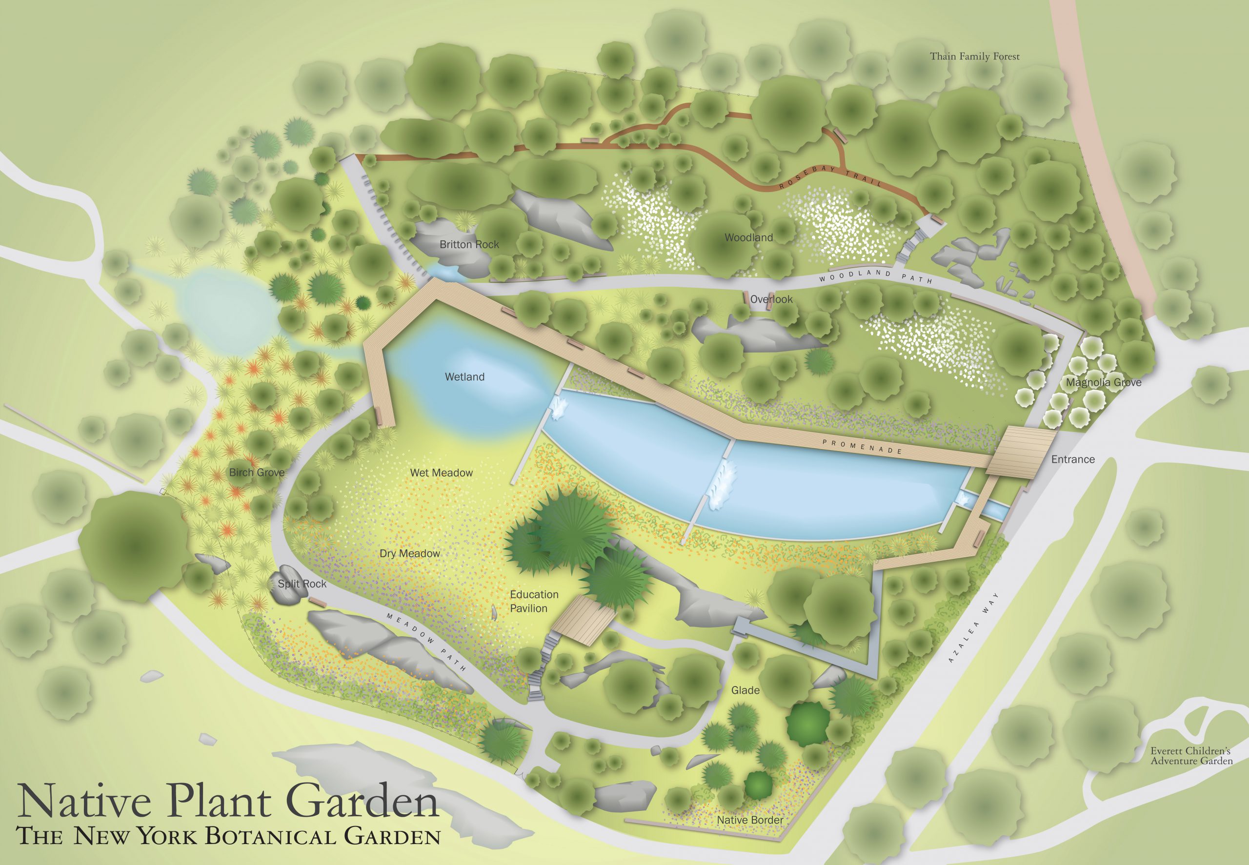Project image 2 for Mapping, New York Botanical Garden