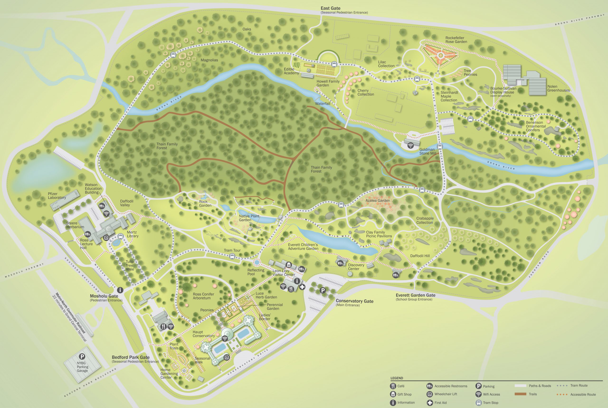 Project image 1 for Infographics, New York Botanical Garden