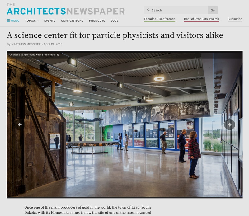 C&G Partners Design for Visitor Center’s in the Architect's Newspaper 
