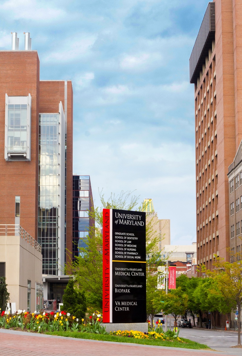 University of Maryland Signage