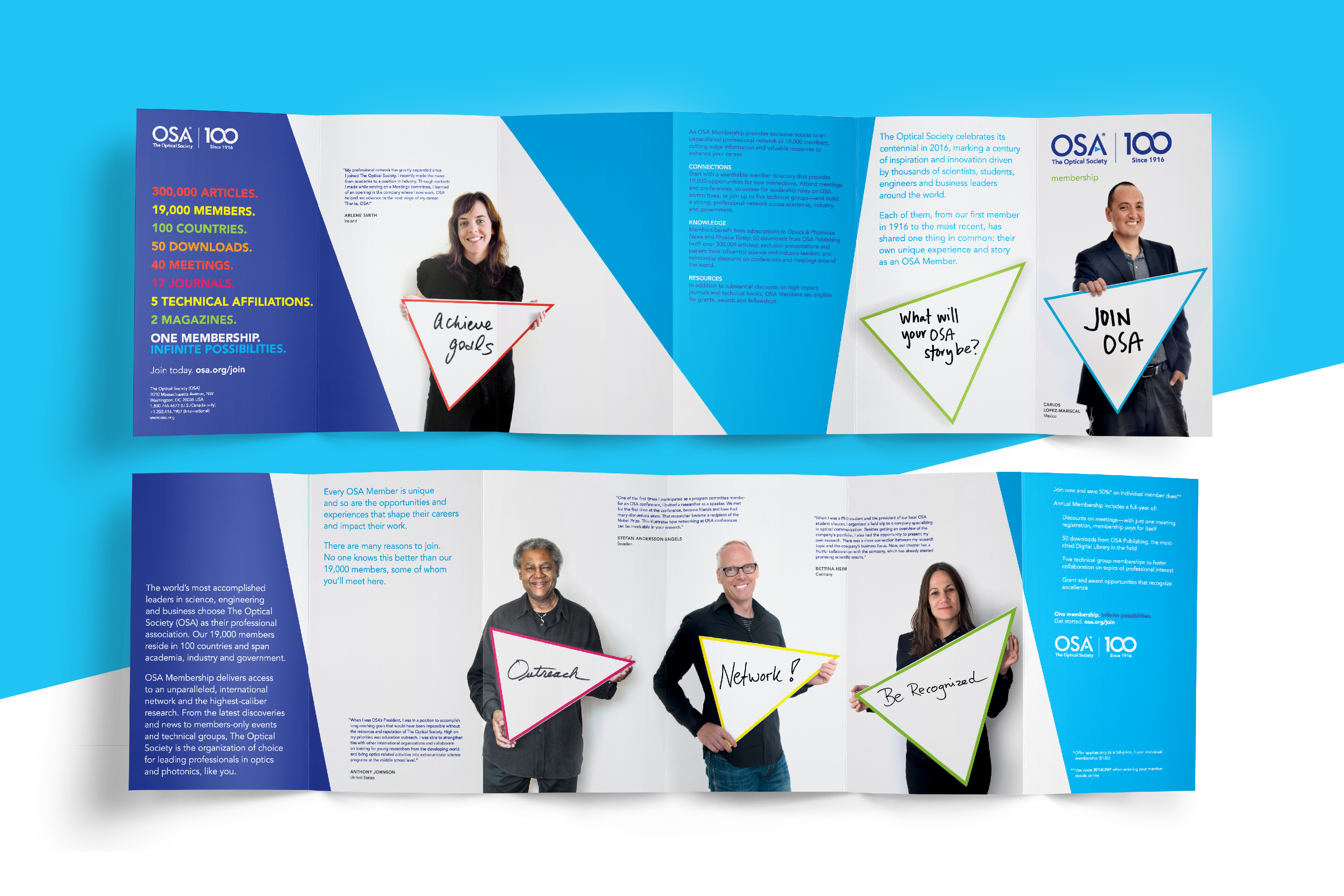 OSA Centennial Membership Brochure 2