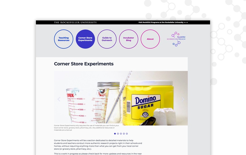 web design for science