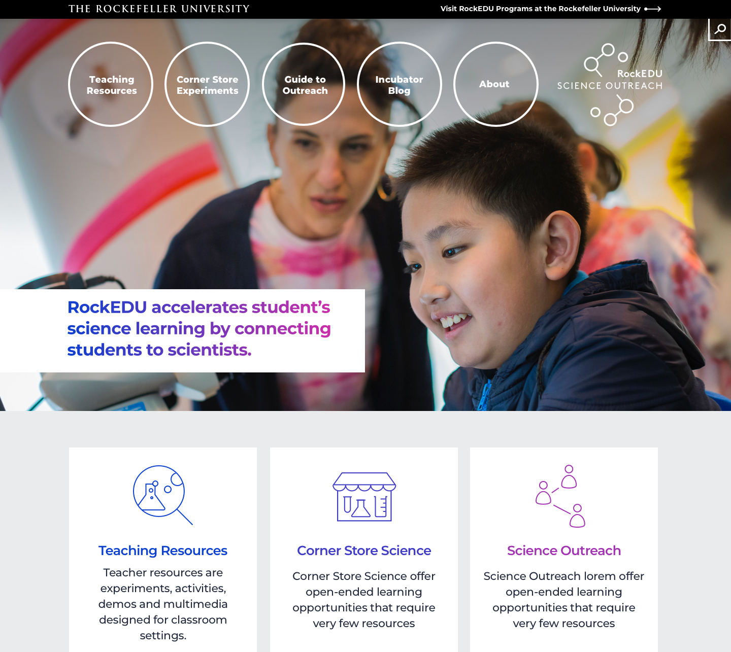 Education web design