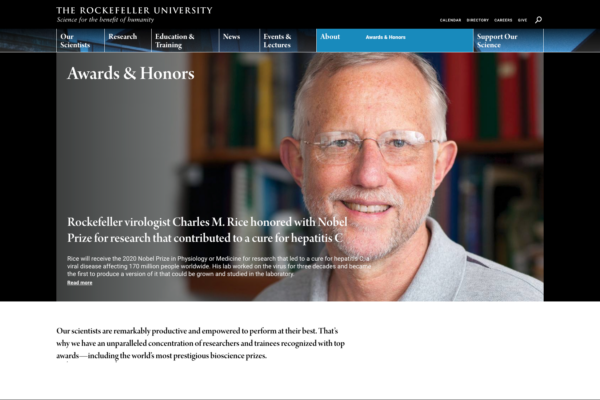 Rockefeller University Website