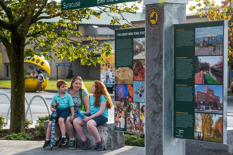 Empire State Trail Signage Design