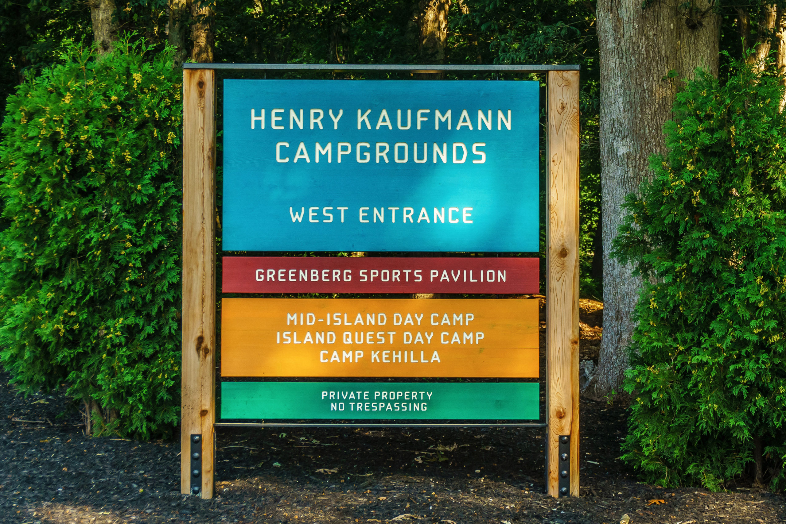 Camp signage & wayfinding
