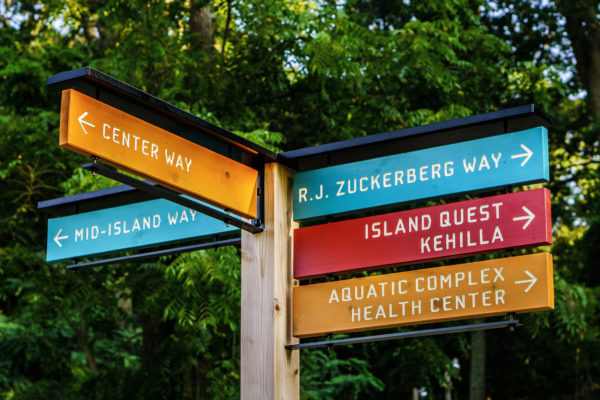 Outdoor wayfinding design