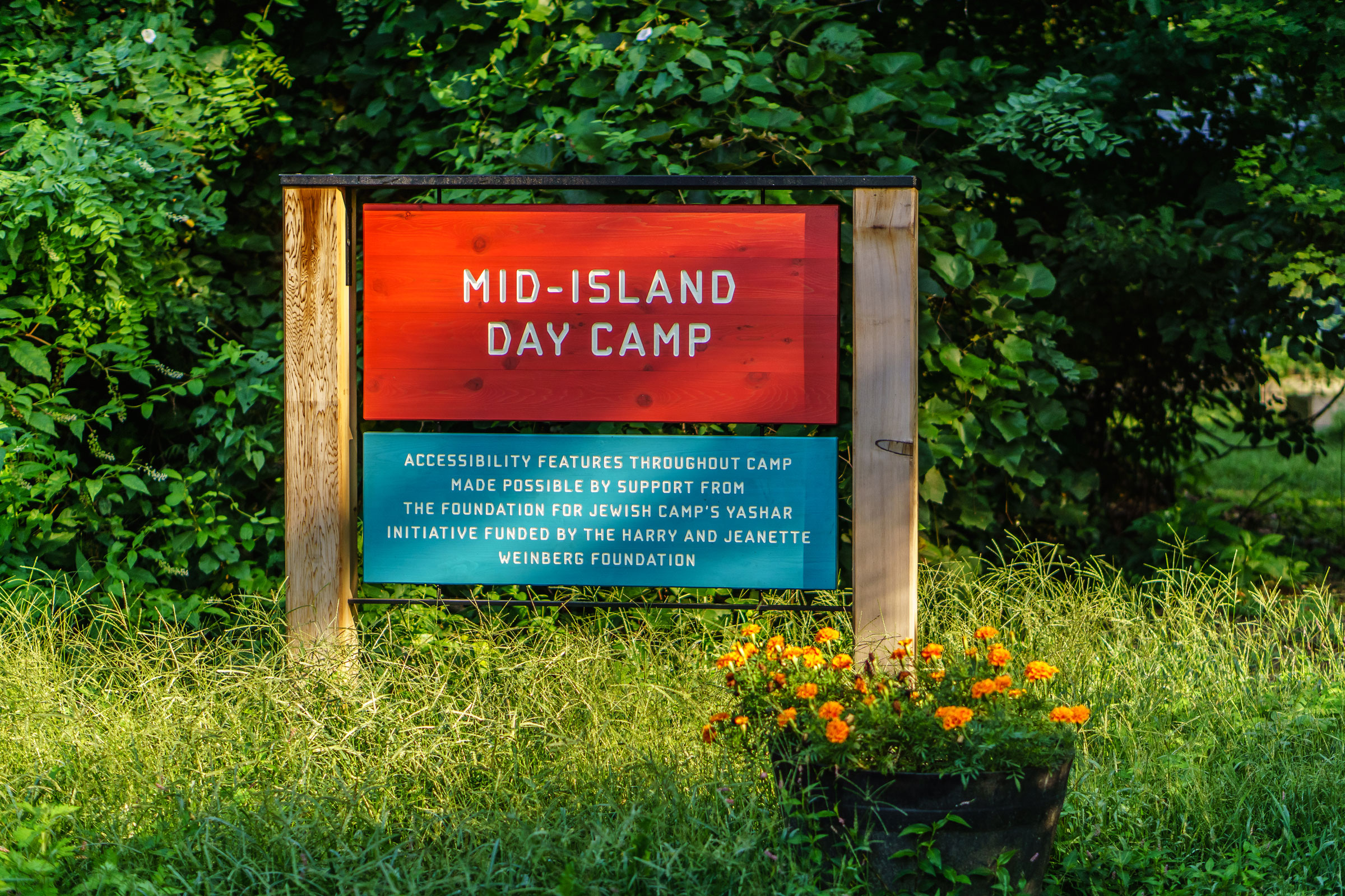 Outdoor signage and wayfinding design