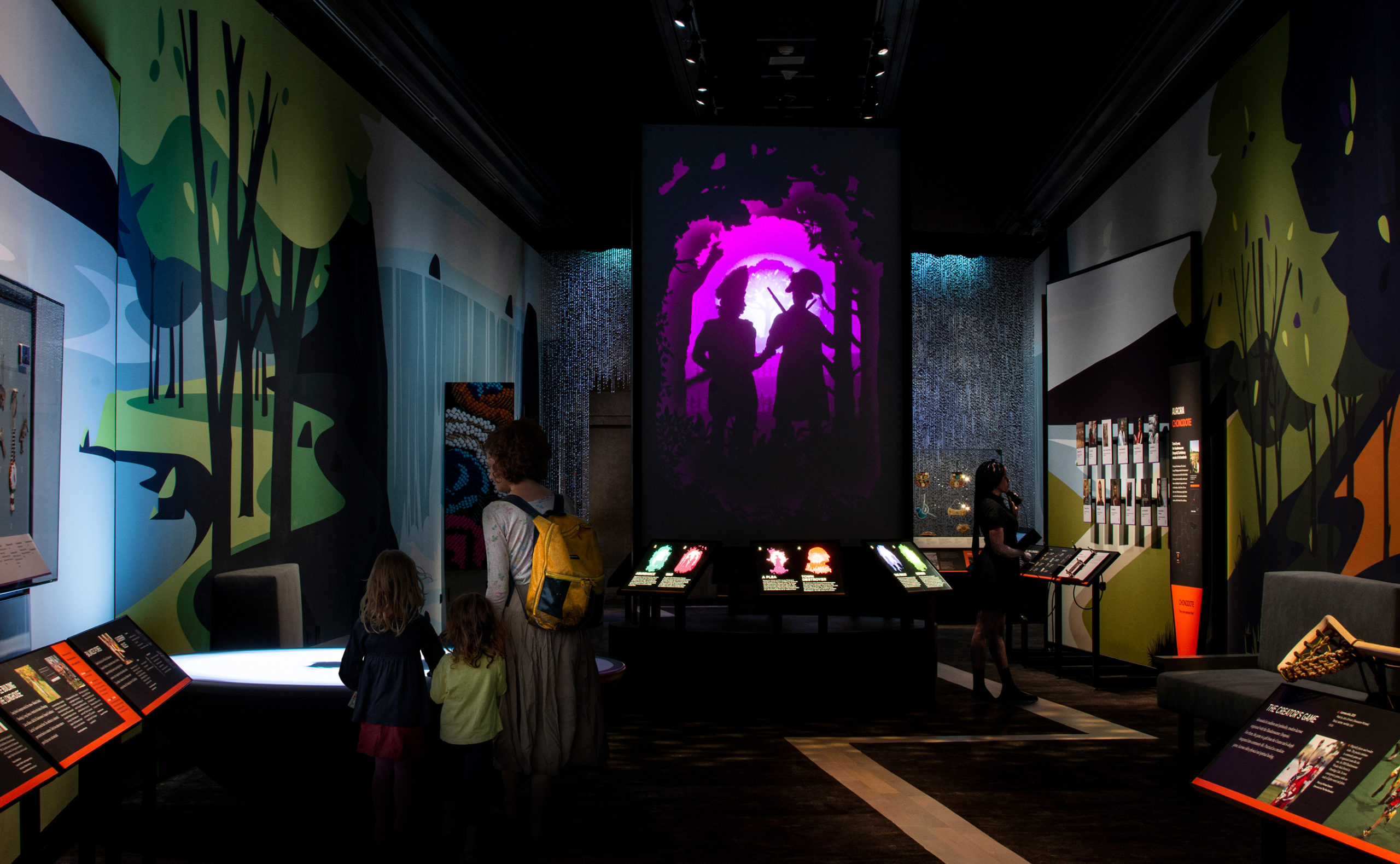 Interactive Design for Exhibition Native New York