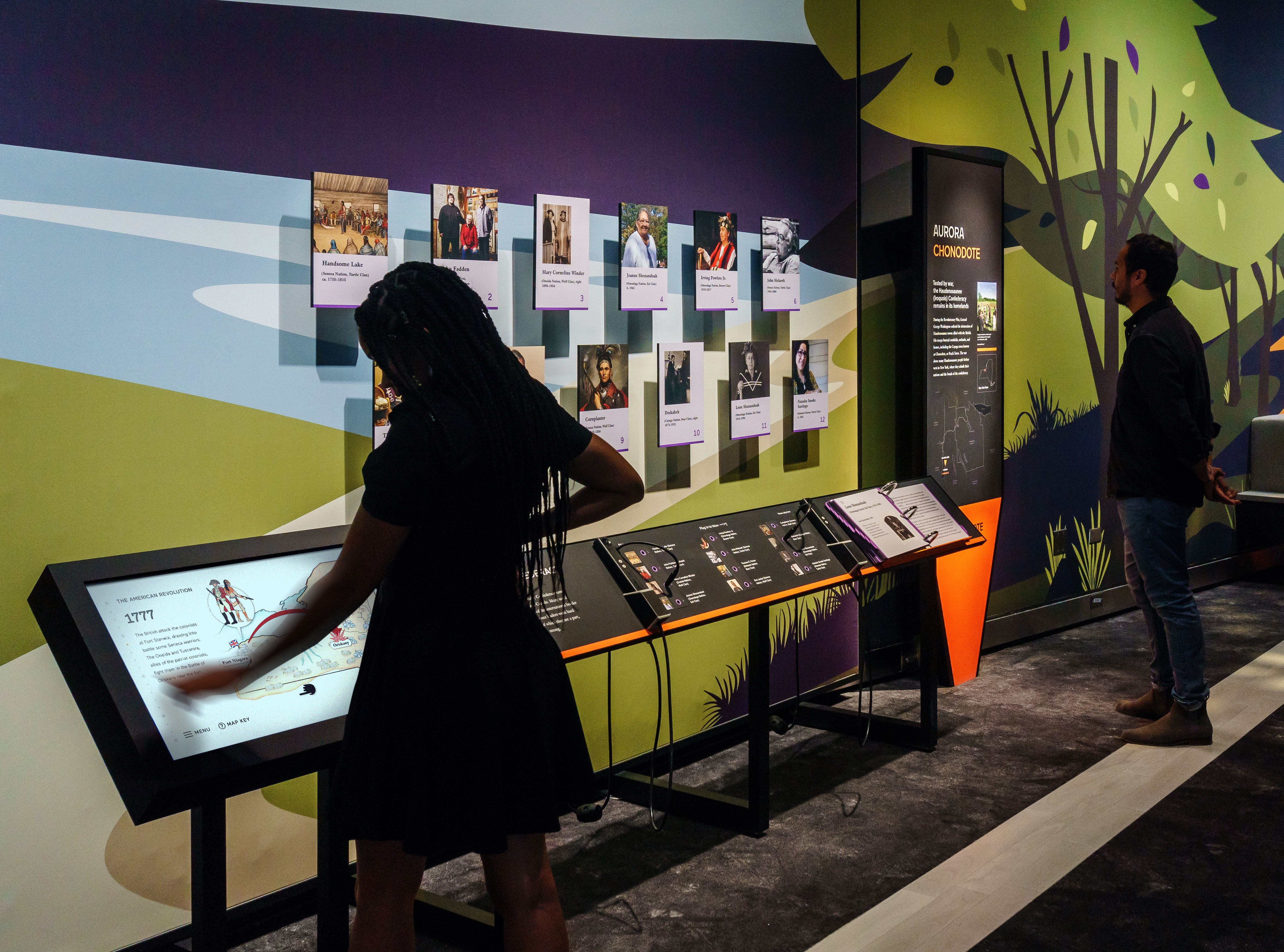 Interactive Design for Exhibition Native New York