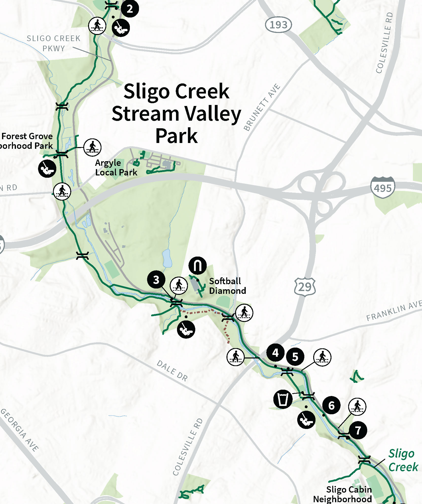 Maryland-National Capital Park Map Design