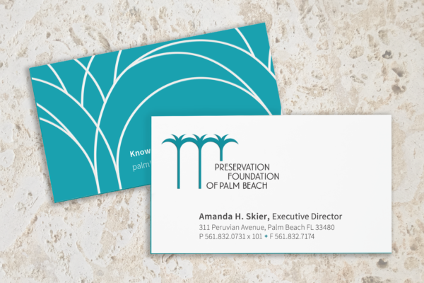 Preservation Foundation of Palm Beach Branding