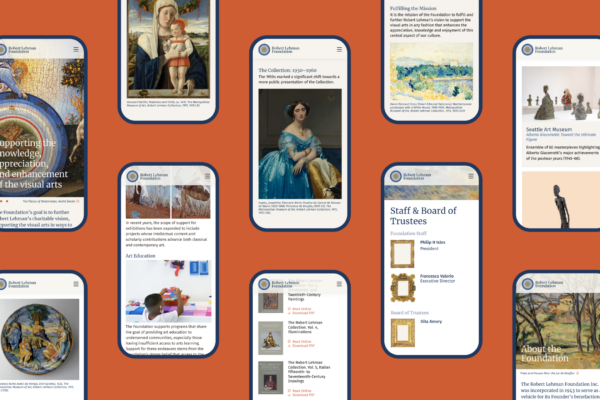 Robert Lehman Foundation Website
